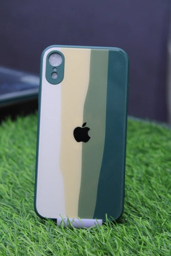 iPhone 11 - Green Rainbow Glass Case