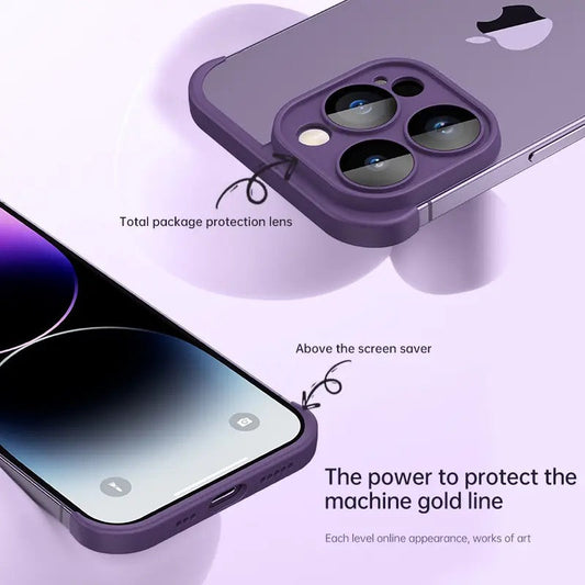 New Frameless Phone Protection Kit- Purple