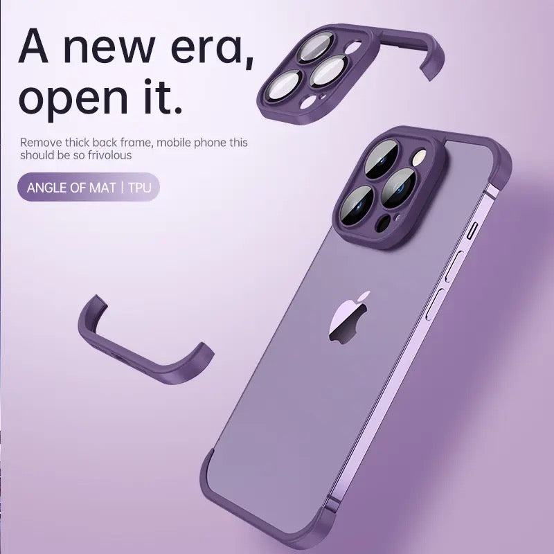 New Frameless Phone Protection Kit- Purple