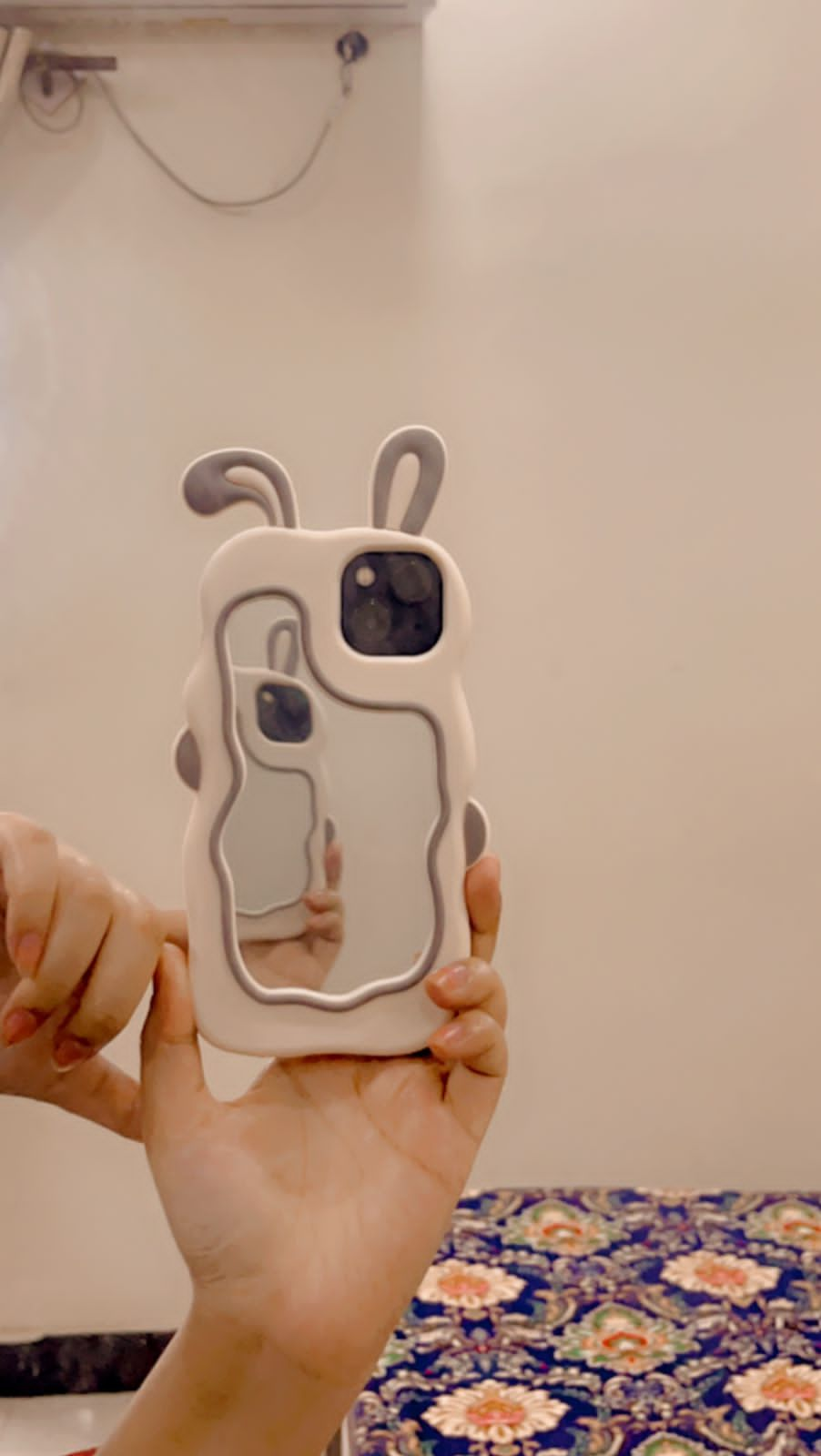 Rabitt mirror cartoon Case